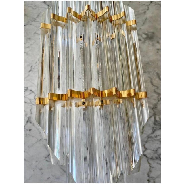 Venini Vintage Italian Wall Light in Glass from Venini, 1980 For Sale - Image 4 of 8