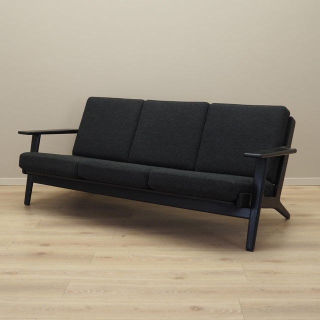 Vintage Danish Oak Sofa by Hans. J. Wegner for Getama, 1960s For Sale - Image 16 of 16