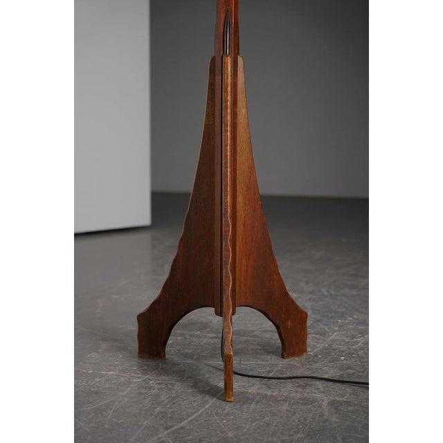 1920s Amsterdam School Standing Lamp, 1920s For Sale - Image 5 of 17