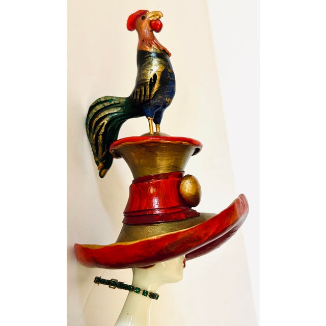 Figurative Poupee Isabelle Millet Doll For Sale - Image 3 of 8