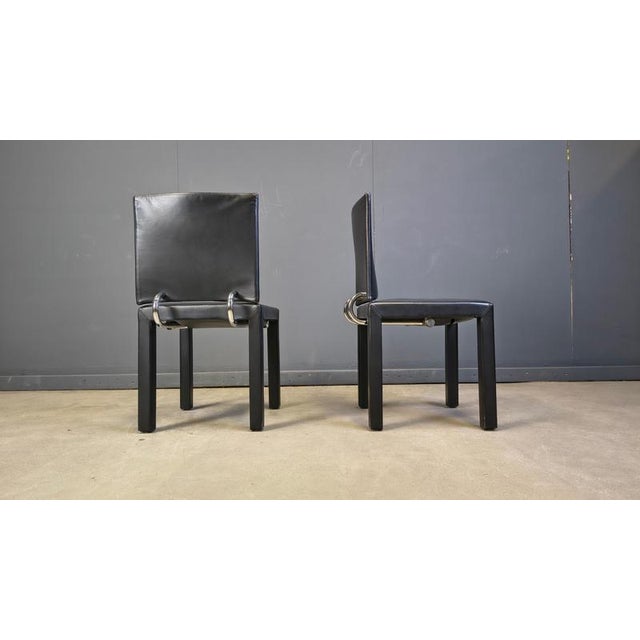 Paolo Piva Arcadia Dining Chairs by Paolo Piva for B& B Italia, 1980s, Set of 6 For Sale - Image 4 of 16
