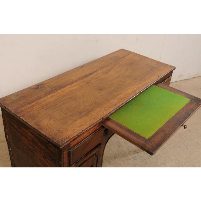Italian Carved-Wood Desk with Storage, 19th Century For Sale - Image 11 of 11