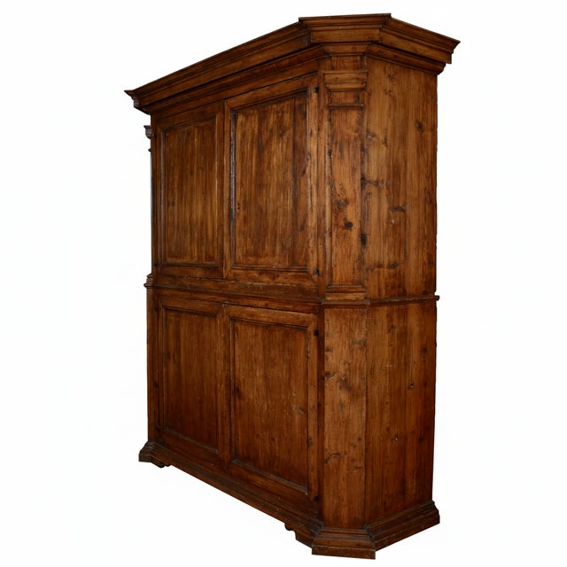 Antique Sacristy Wardrobe, 1500s For Sale - Image 9 of 18