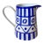 Late 20th Century Dansk Arabesque Pitcher For Sale