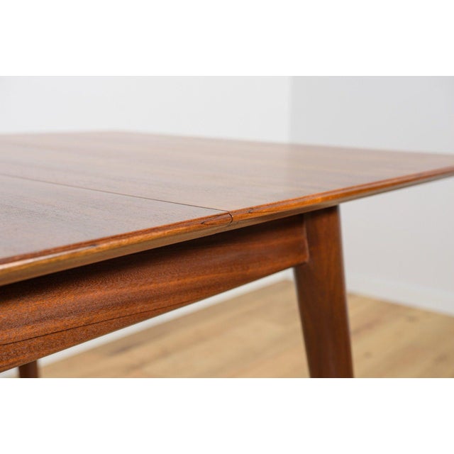 Mid-Century Walnut Extendable Dining Table, Denmark, 1960s For Sale - Image 16 of 18