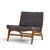 Adrian Pearsall Style Mid Century Walnut Slipper Chairs - Pair For Sale In Chicago - Image 6 of 12