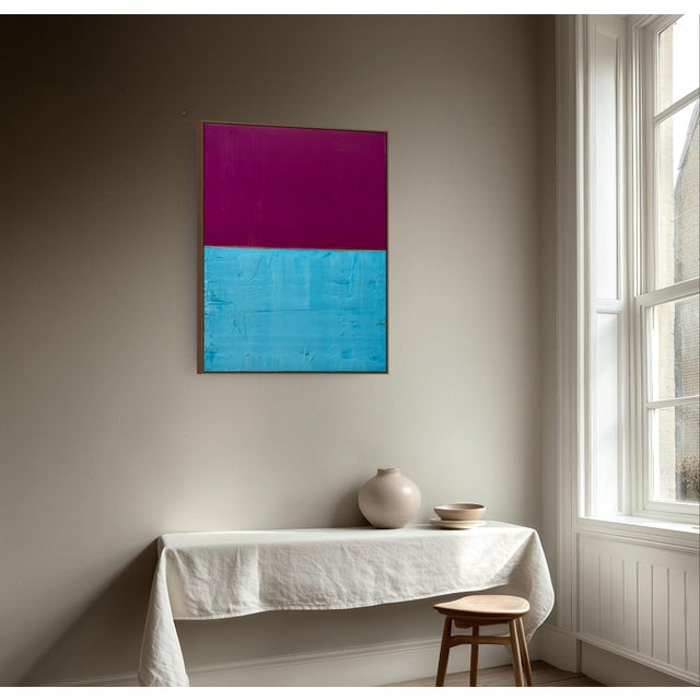 Arvid Boecker Contemporary Abstract Oil on Canvas/Wood "#1793" by Arvid Boecker For Sale - Image 4 of 9