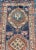 Colorful Persian Antique Karajeh Runner in Blue and Brown For Sale - Image 9 of 13