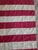 Early 20th C Cotton American Flag With Patina For Sale - Image 11 of 18