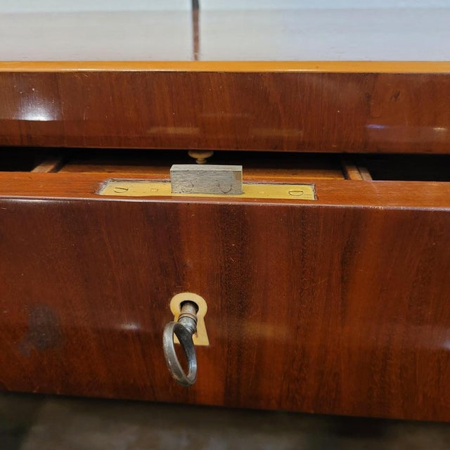 Biedermeier Chest of Drawers in Mahogany, Germany, 1840s For Sale - Image 16 of 18