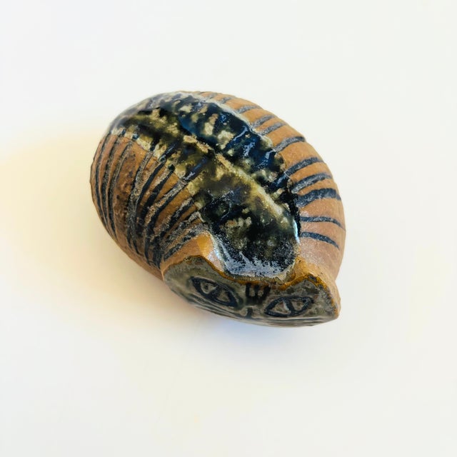 Mid 20th Century Mid Century Lisa Larson Pottery Cat Figurine - Lilla Zoo Series by Gustavsberg, Sweden For Sale - Image 5 of 11