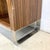 Modern Zebrawood Cubby Shelf With Chrome Sled Base, Fits Vinyl Records For Sale - Image 12 of 18