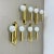 Article: wall light set of 2 in total 4 light are available producer: sölken lights, germany origin: germany age: 1980s...