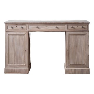Regency Mahogany Pedestal Desk, 1820s For Sale
