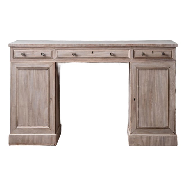 Regency Mahogany Pedestal Desk, 1820s For Sale