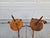Brown Vintage Wooden Spindle Adjustable Floor Candle Stands For Sale - Image 8 of 15