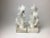 Pair of Carved Alabaster Garnitures With Birds and Grapes For Sale - Image 10 of 12