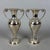 Handcrafted 800 Silver Amphora Vases, 20th Century, Set of 2 For Sale - Image 3 of 13