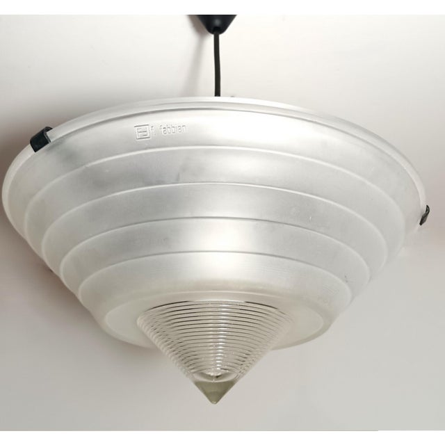 Ceiling Pendant in Murano Glass from F. Fabbian For Sale - Image 4 of 12