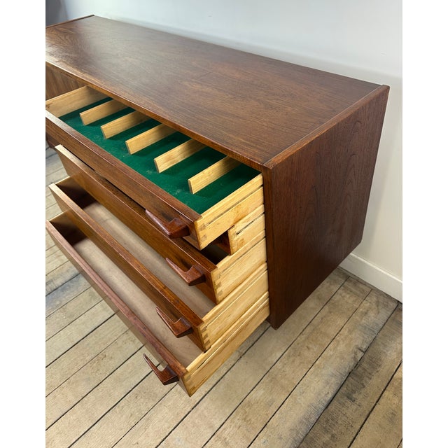 Vintage Scandinavian Teak Sideboard, 1970s For Sale - Image 9 of 11