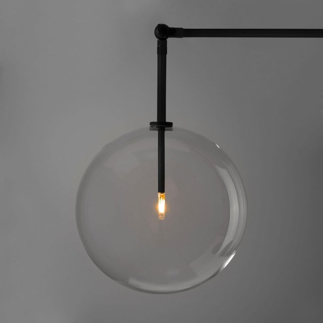 Metal Milan 3 Arm Floor Lamp For Sale - Image 7 of 12