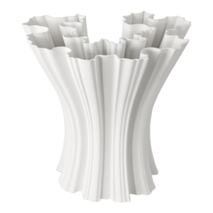 Currey & Company Godet White Vase