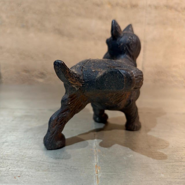 Cast Iron Scottish Terrier or Scottie Dog Figurine Door Stopper For Sale In San Diego - Image 6 of 14