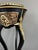 19th Century Napoleon III Jardinière in Ebonized Wood, Gilt Bronze and Hand-Painted Porcelain For Sale - Image 9 of 11