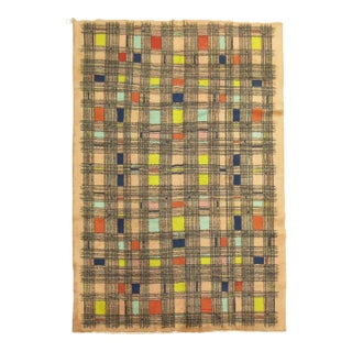 Retro Vintage Turkish Rug For Sale