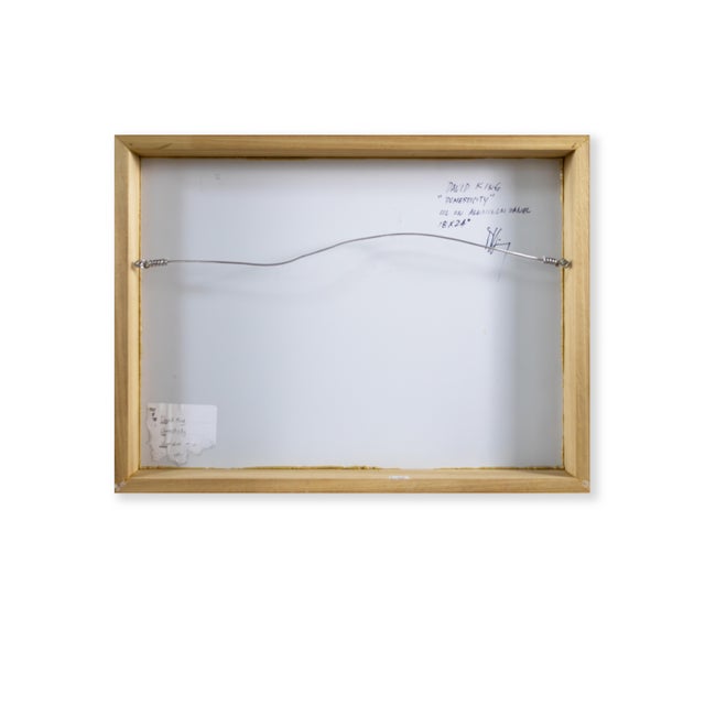 Early 21st Century Dave King, Domesticity, 2000s, Oil on Aluminum Panel For Sale - Image 5 of 6