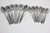 Silver Curated Mismatched MCM 5 Piece Place Setting for 6 Stainless Steel Flatware Set- 30 Pieces For Sale - Image 8 of 10