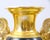French Pair of Old Paris Gilt Porcelain Decorative Vases With Romantic Scenes For Sale - Image 3 of 14