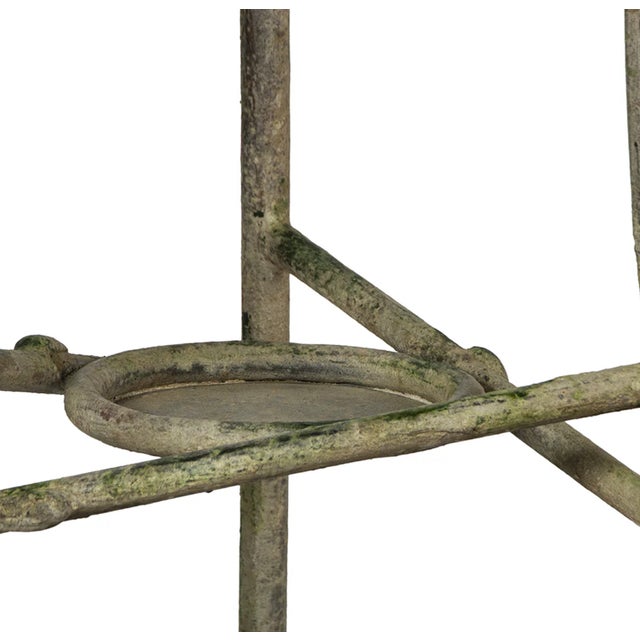 Matthew Izzo Home Marseille Faux Bois Iron Aviary For Sale In New York - Image 6 of 7