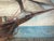 1960s Mid-Century Modern Maritime Diorama with Large Sailing Ship Under Glass, United States, 1950s For Sale - Image 5 of 10