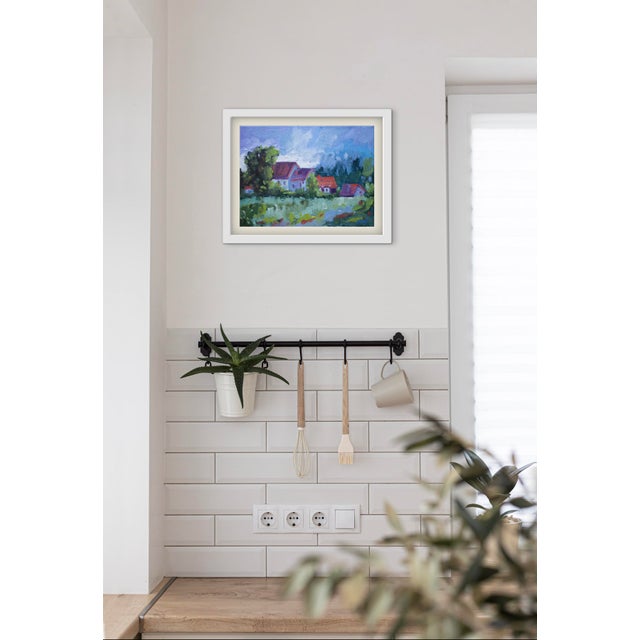 Oil Landscape — Modern Contemporary Painting For Sale - Image 9 of 9