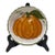 Hand Painted 1997 Laurie Gates Pumpkin Pie Dish for Williams Sonoma. Sculpted Why Rim. Fall Decor. Thanksgiving For Sale