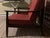 My mother purchased these chairs in the 1960s in Portland, OR.. She had them professionally reupholstered in red during...