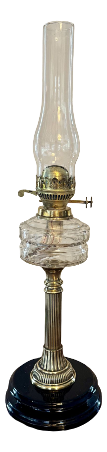 Antique Victorian Oil Lamp, 1860