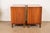 1960s John Widdicomb Mid-Century Modern Hollywood Regency Sculpted Walnut Nightstands, Pair For Sale - Image 9 of 12