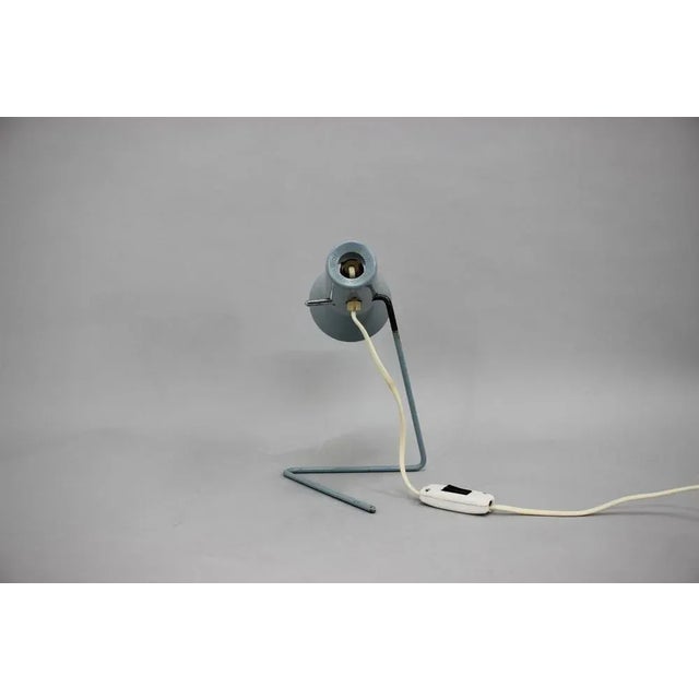 Metal Table Lamp with Adjustable Shade by Hurka for Drupol, 1960s For Sale - Image 7 of 12