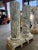 Stone Grand Fluted Verde Alpi Marble Columns on Stepped Bases, Set of 2 For Sale - Image 7 of 9