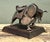 Vintage 1971 Brutalist Torch Cut Steel Bull For Sale - Image 10 of 12