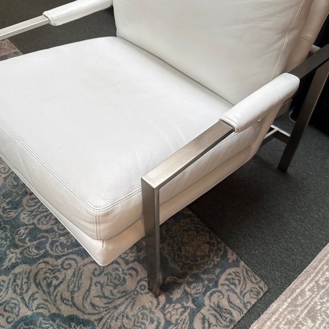 Textile Milo Baughman for Crate & Barrel Lounge Chair For Sale - Image 7 of 12