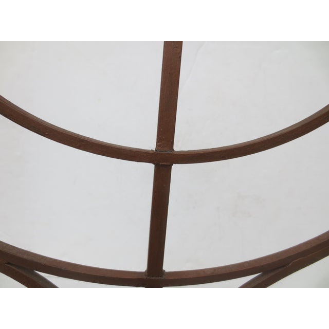 Large Arts and Crafts Iron Menorah For Sale - Image 9 of 10