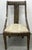 Wood Hollywood Regency Tessellated Stone Writing Desk & Matching Klismos Chair Used in "Angel" & "Pam & Tommy" For Sale - Image 7 of 10