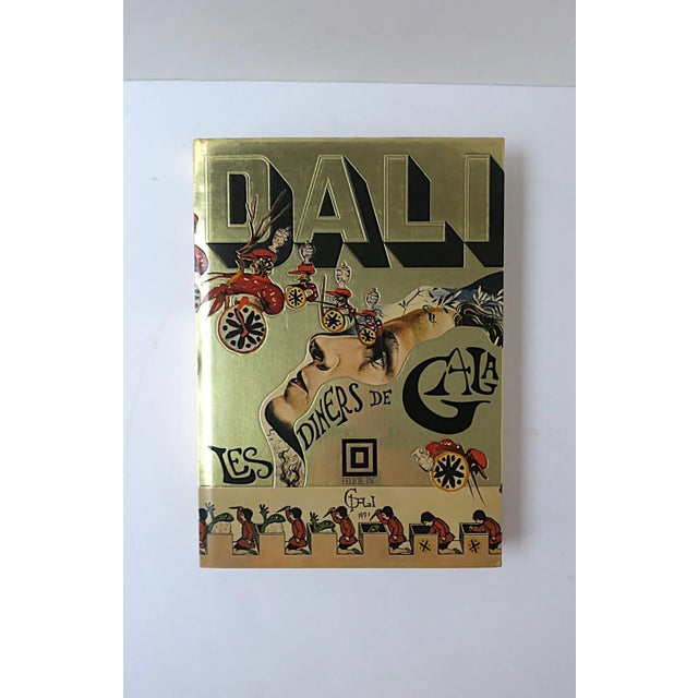A rare, collectable, first edition, Salvador Dali art and recipe cookbook, 'Les Diners de Gala', 1971, Paris, France....