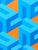 Austin Magruder Contemporary Orange & Blue Colorful Tessellated Geometric Abstract Painting, 2024 For Sale In Houston - Image 6 of 10
