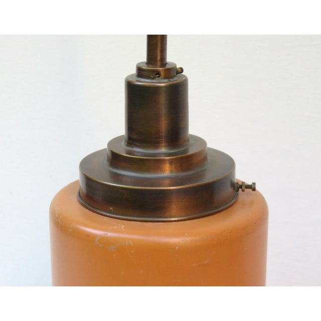 Glass and Copper Pendant Light from Philips, 1930s For Sale - Image 18 of 18