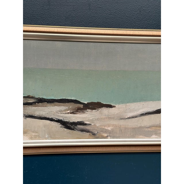Eric Cederberg, Coastal Landscape, 1950s, Oil on Canvas, Framed For Sale - Image 13 of 18