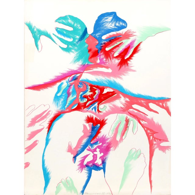 Modern Marisol Escobar, Meeting of the Universe, Lithograph For Sale - Image 3 of 3